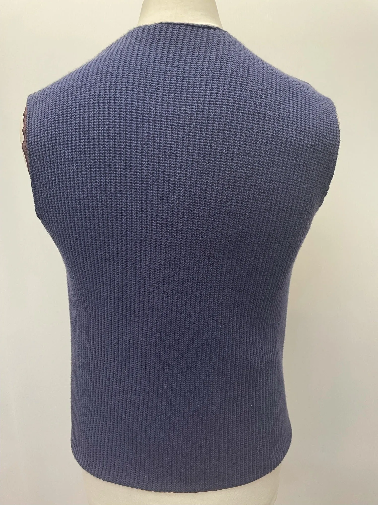 1960s Leather Vest - Size S