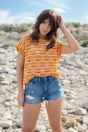 Crochet Kit - Electric Sun Tee