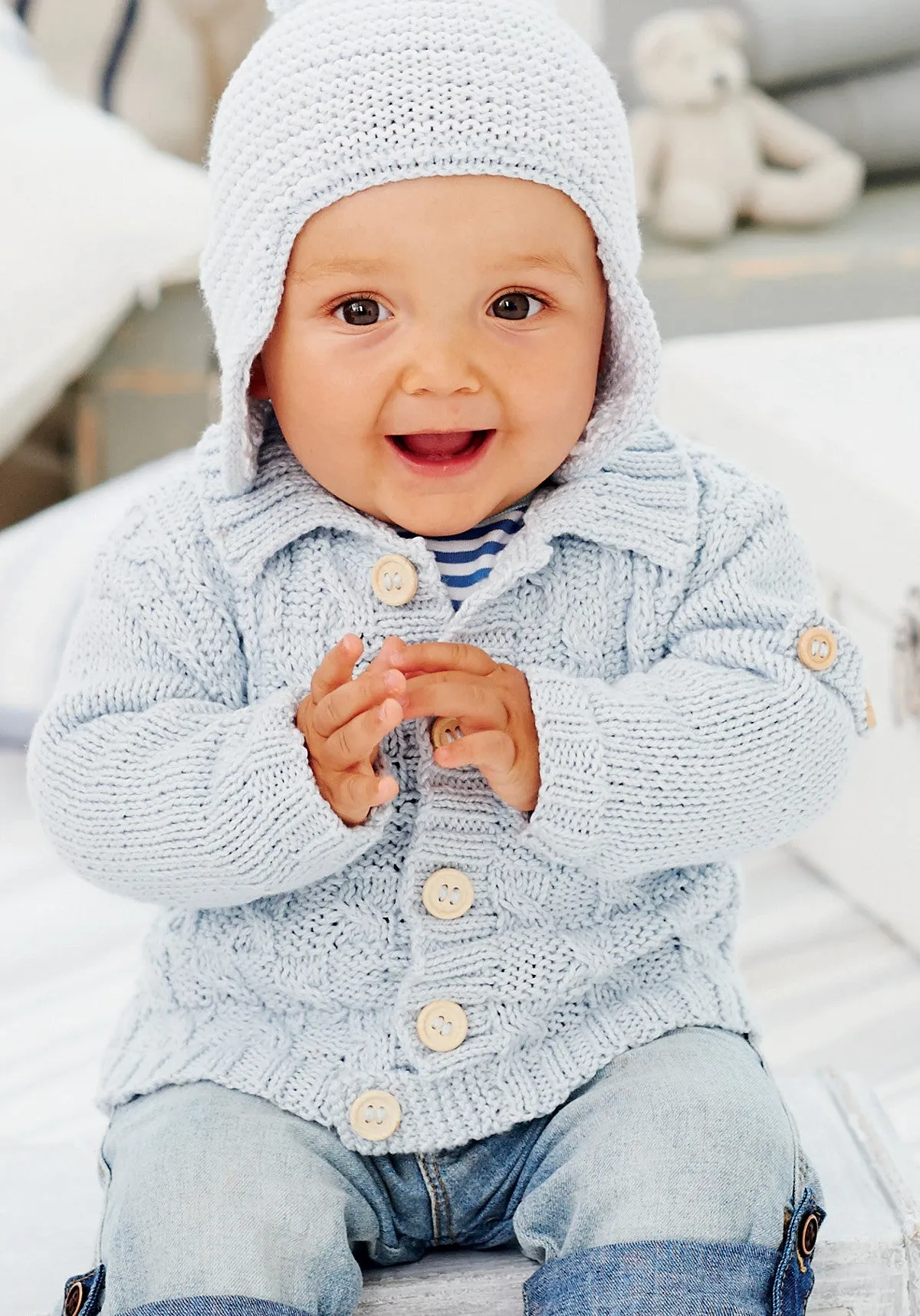 King Cole Baby Book 8 Knitting Patterns - Birth to 7 Years