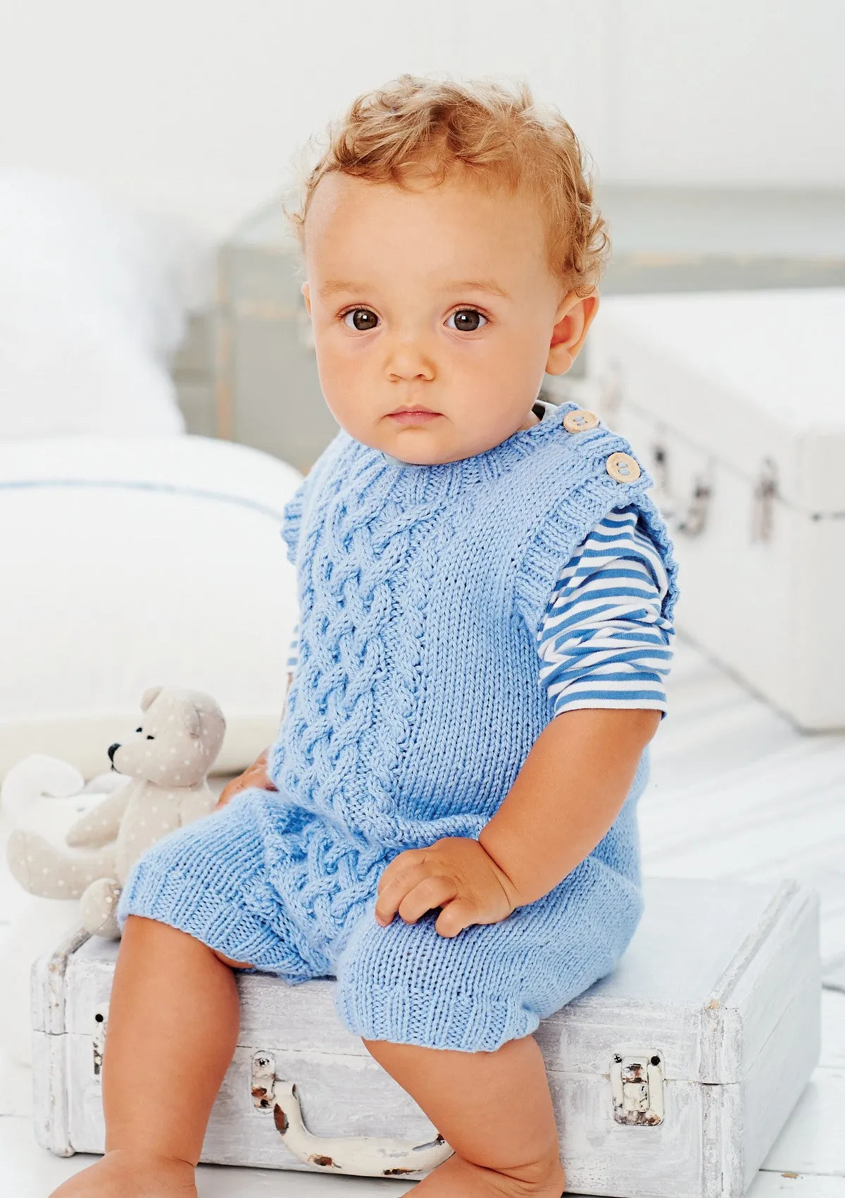 King Cole Baby Book 8 Knitting Patterns - Birth to 7 Years