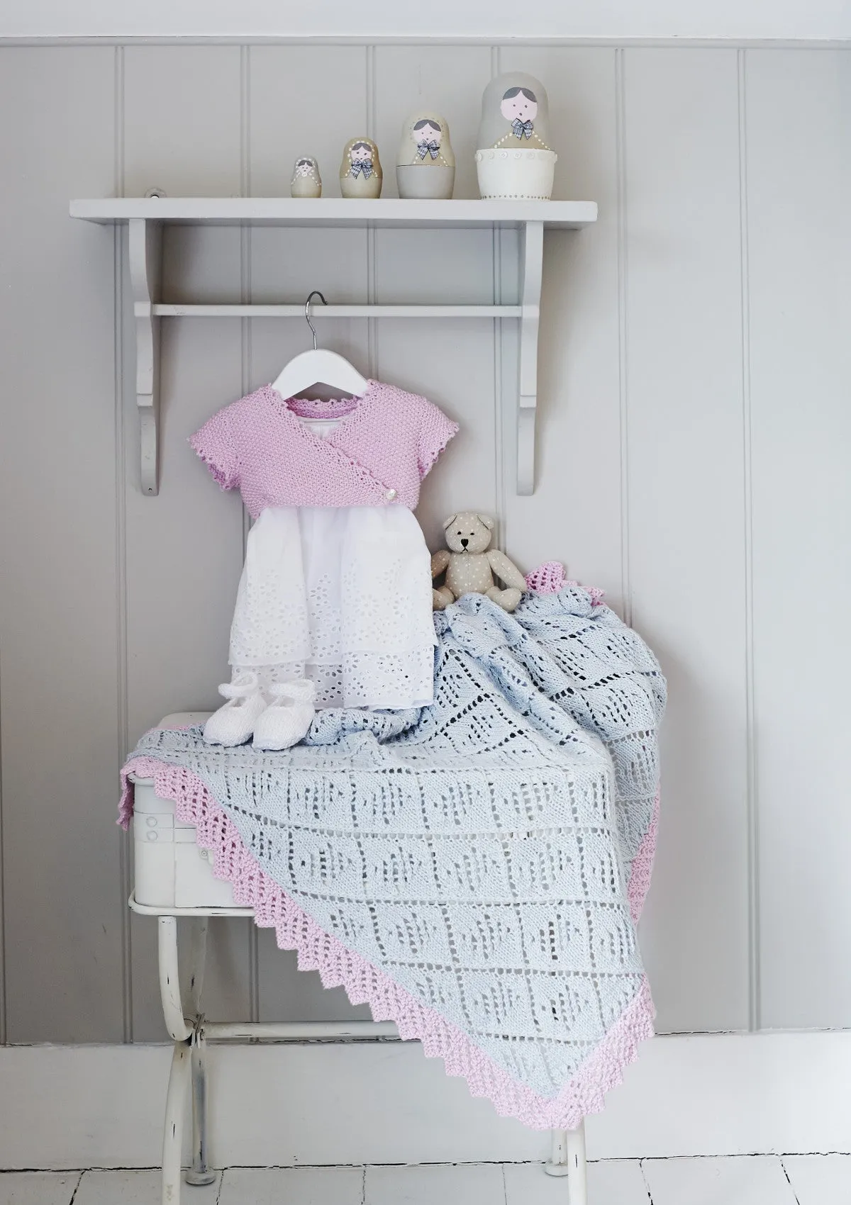 King Cole Baby Book 8 Knitting Patterns - Birth to 7 Years