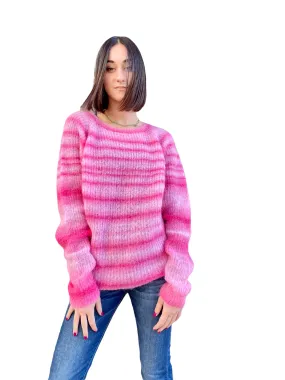 Vicolo fuchsia pullover