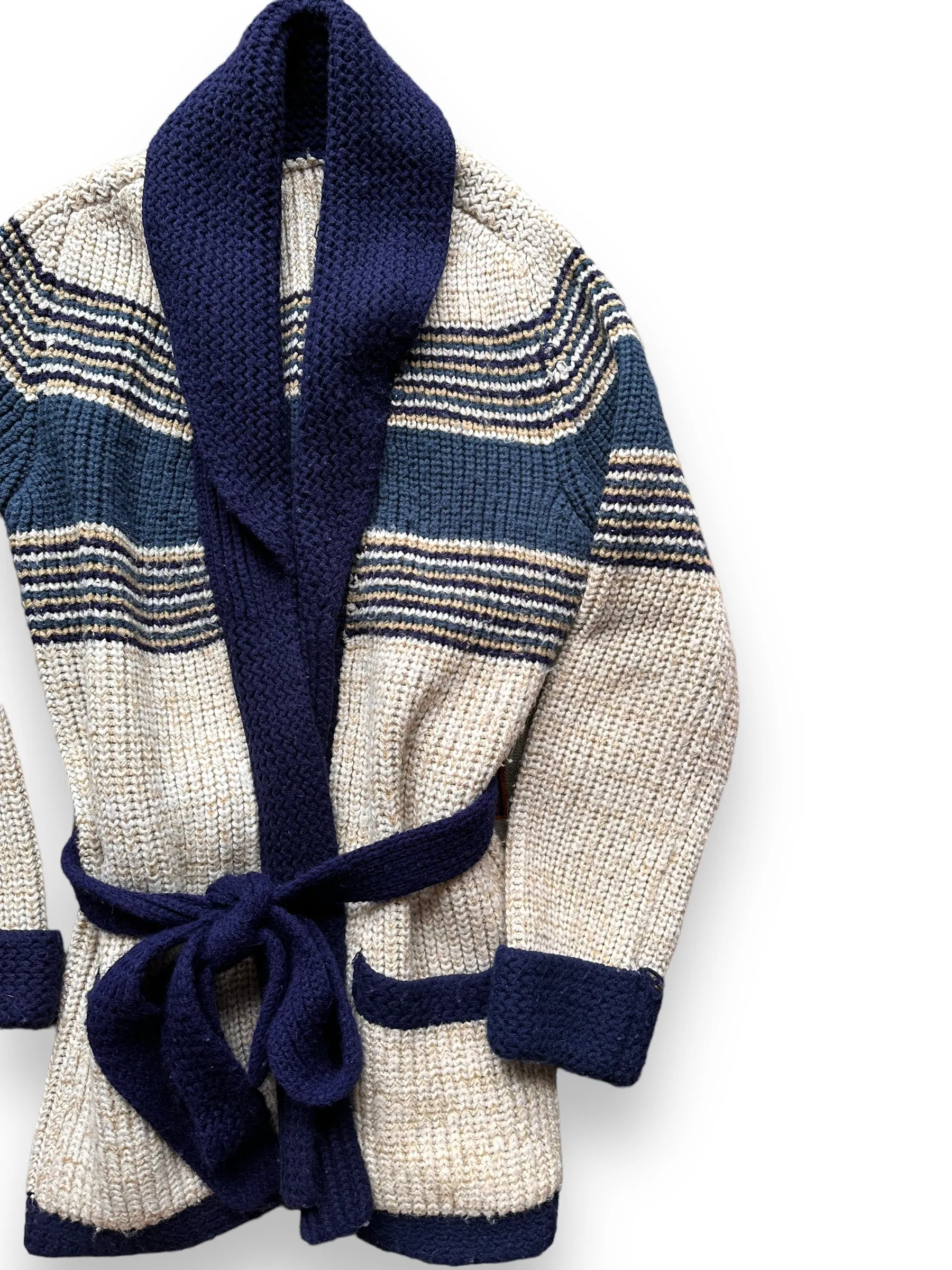 Vintage Belted Cardigan SZ L | Vintage Cardigan Sweaters | Vintage Clothing Store Seattle