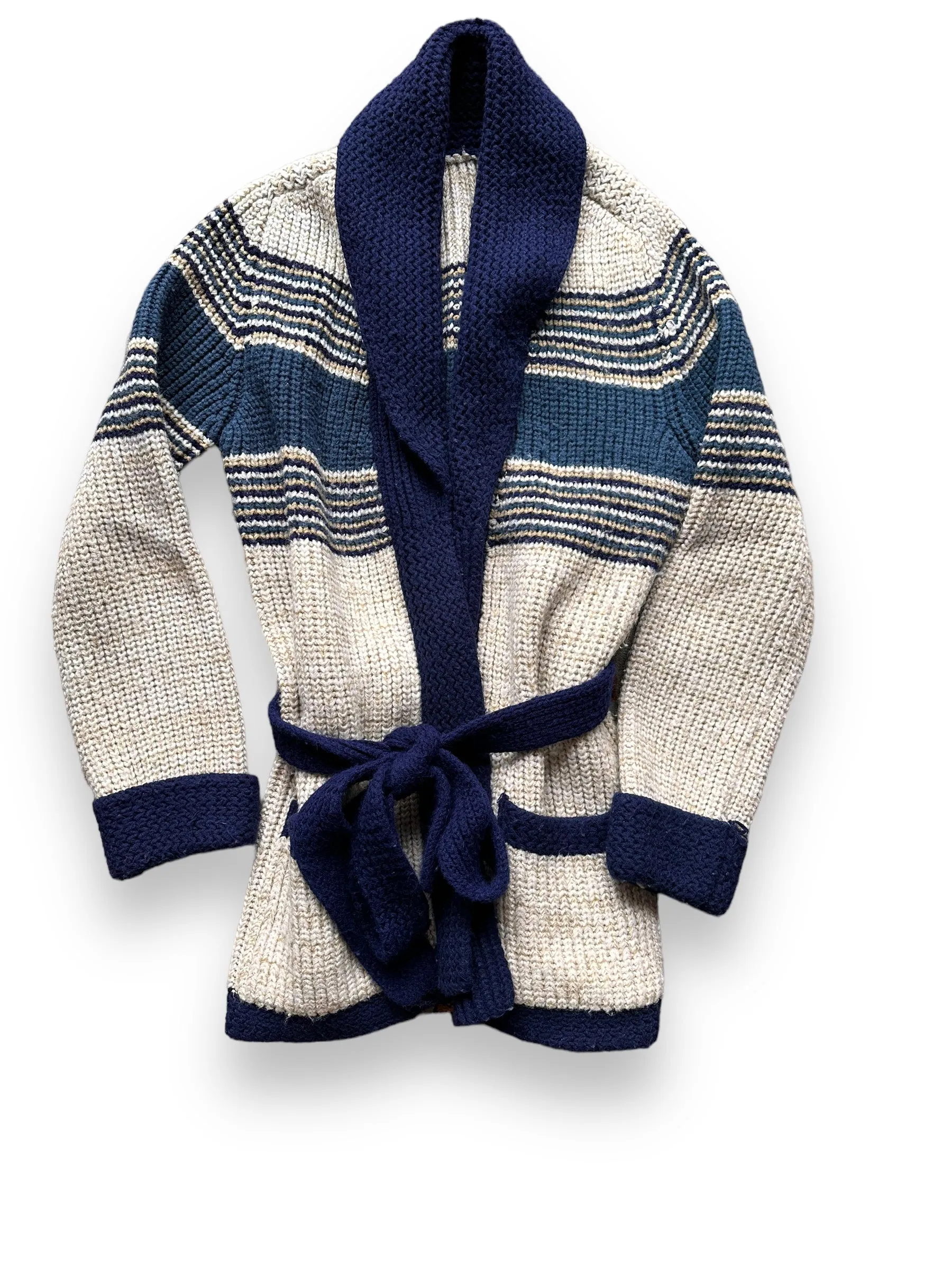 Vintage Belted Cardigan SZ L | Vintage Cardigan Sweaters | Vintage Clothing Store Seattle
