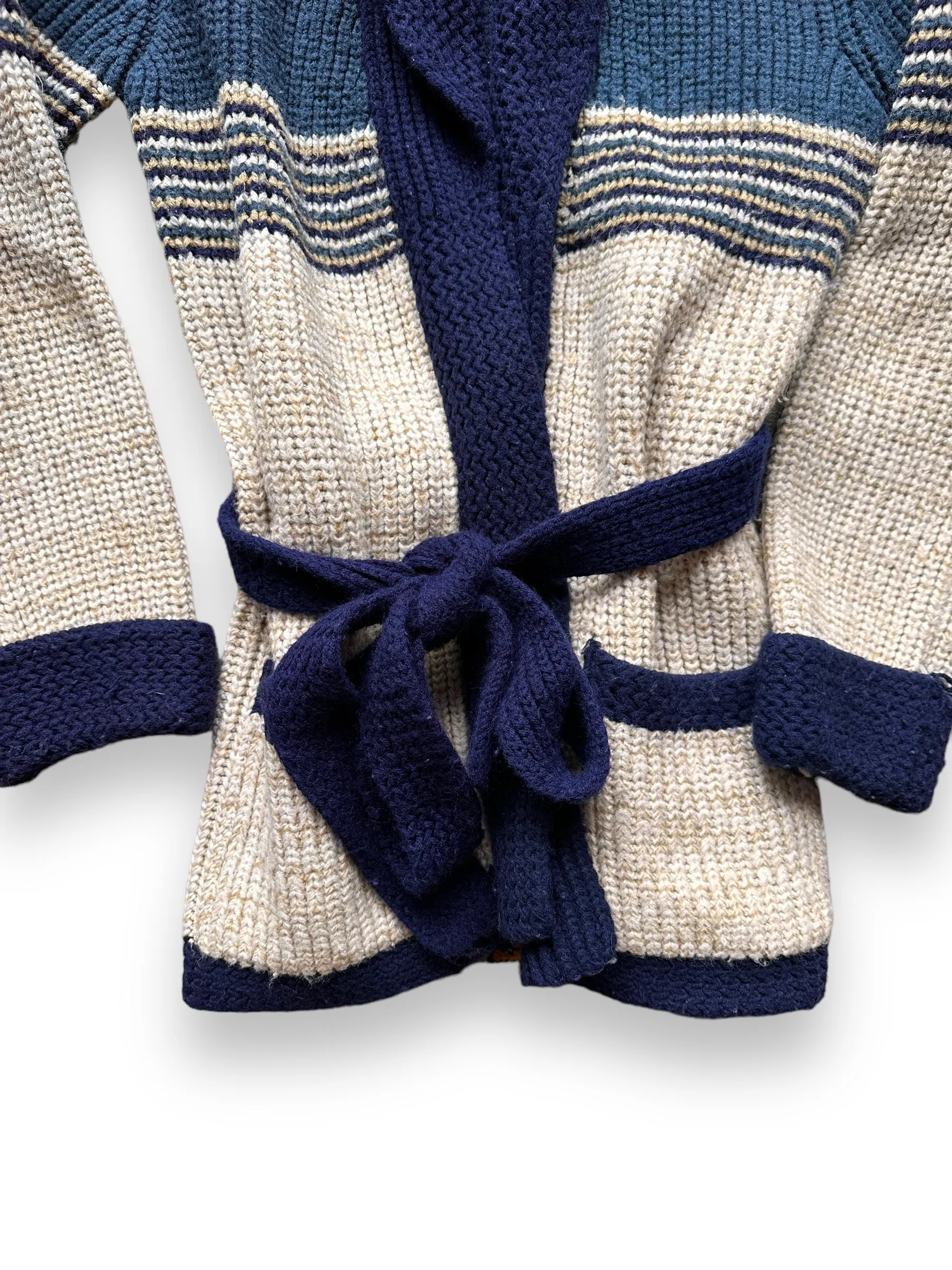 Vintage Belted Cardigan SZ L | Vintage Cardigan Sweaters | Vintage Clothing Store Seattle